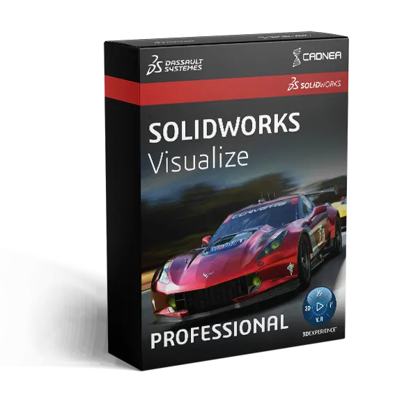 Caixa de Produto SOLIDWORKS Visualize Professional