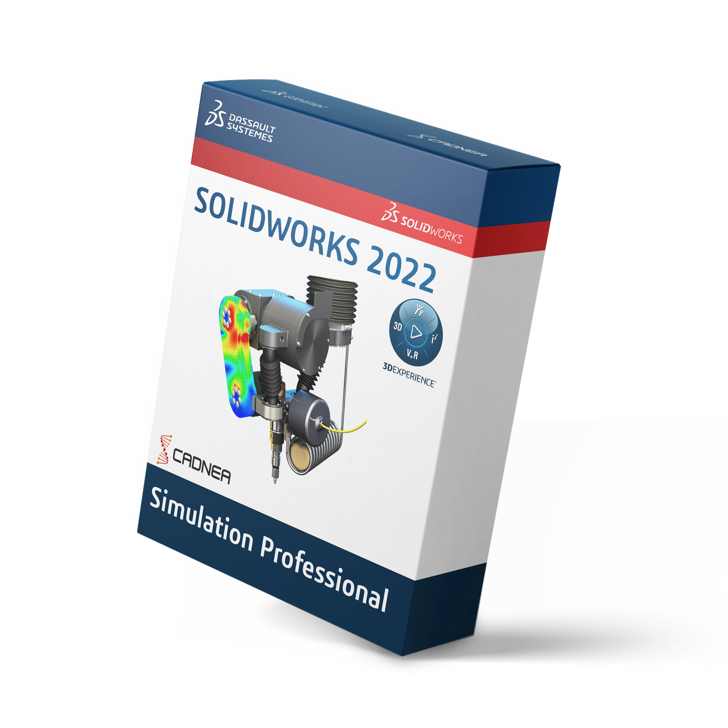 Caixa de produto SOLIDWORKS Simulation Professional