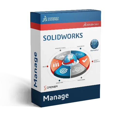 Caixa de Produto SOLIDWORKS PDM Manage